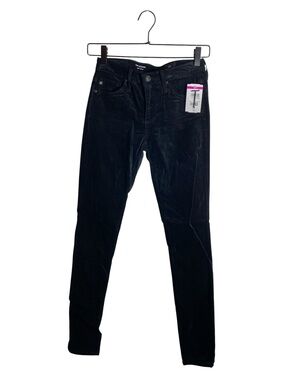 AG Adriano Goldschmied The Legging Ankle Super Skinny Velvet Pants